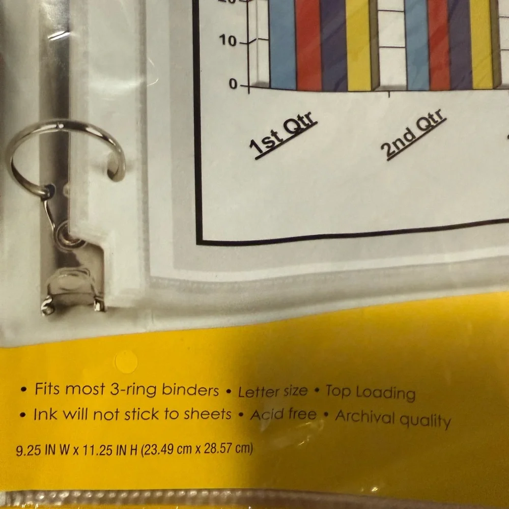 Rite Aid 10 Pack Sheet Protectors 70 in all